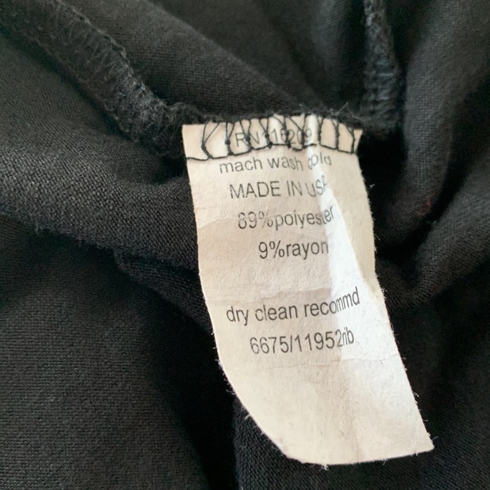 Velvet Torch Nordstrom “Ribbed “ black dress, mock turtleneck - Picture 6 of 7